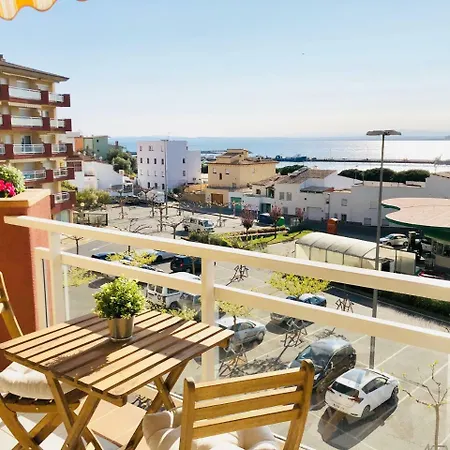 Roc Mar 3 3D - Apartamento Cerca Del Centro Y De La Playa - Terraza Con Vistas Al Mar Y Al Puerto Roses Buitenkant foto