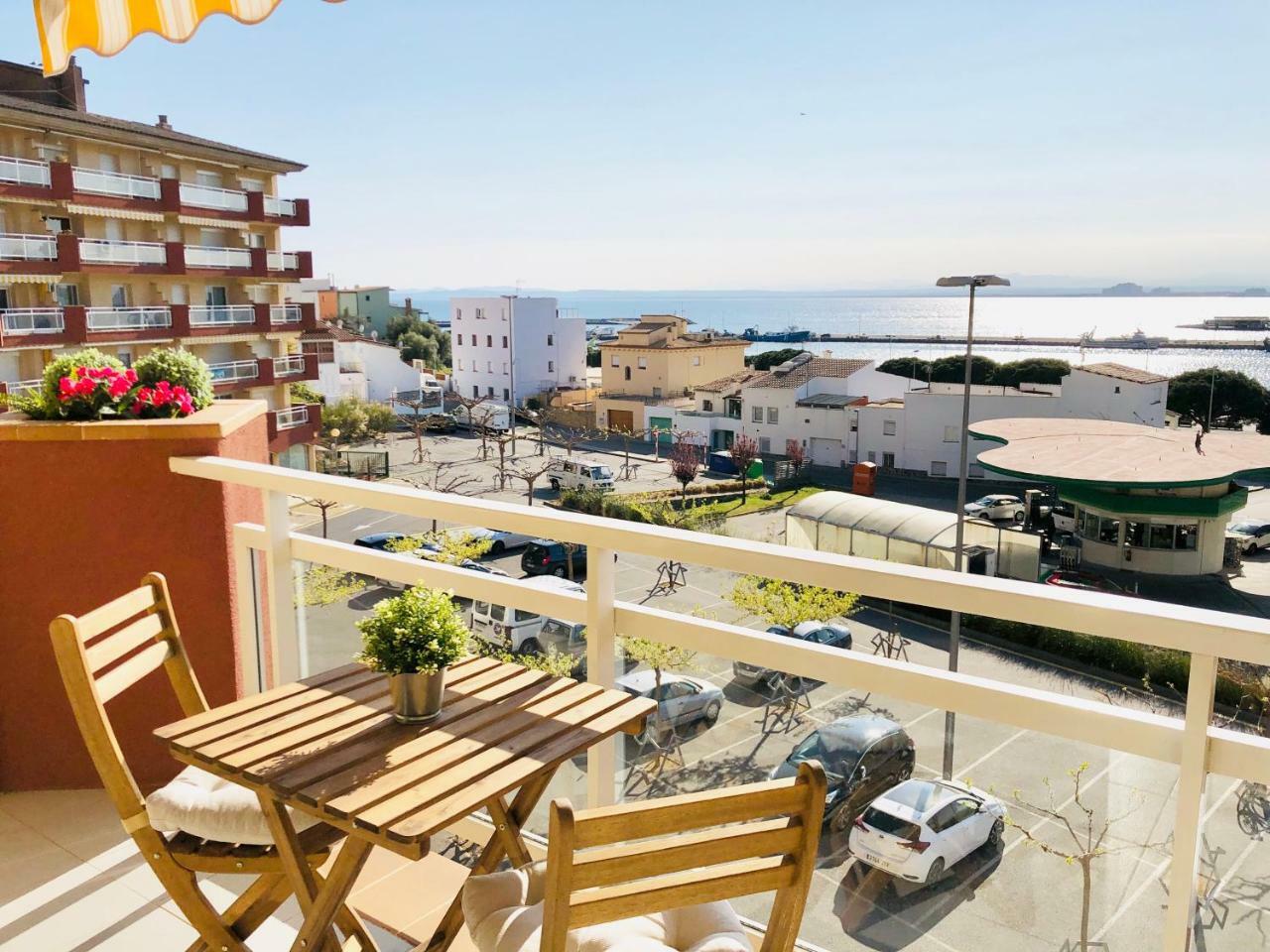 Roc Mar 3 3d - Cerca Del Centro Y De La Playa - Terraza Con Vistas Al Mar Y Al Puerto * Roses